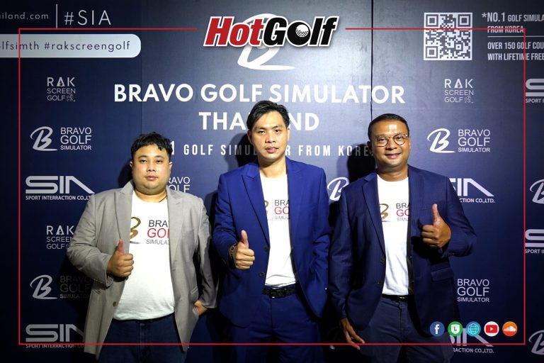 เปิดตัว “Bravo Golf Simulator” แบรนด์ยอดนิยมจากประเทศเกาหลี